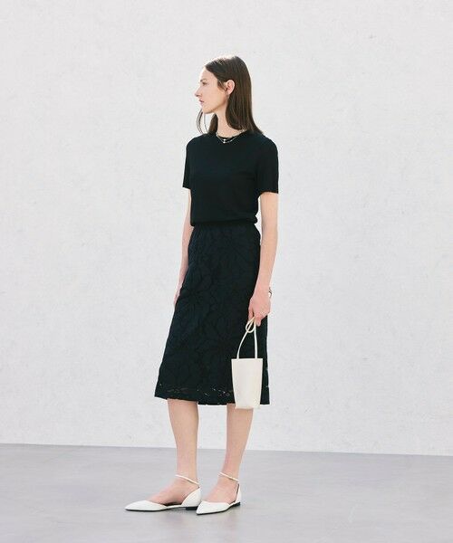 Paul Stuart / ポール・スチュアート ニット・セーター | 【Precious掲載】【ウォッシャブル/接触冷感】MOFニットＴシャツ | 詳細2