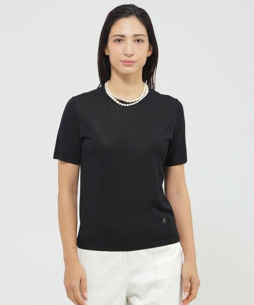 Paul Stuart / ポール・スチュアート ニット・セーター | 【Precious掲載】【ウォッシャブル/接触冷感】MOFニットＴシャツ | 詳細19