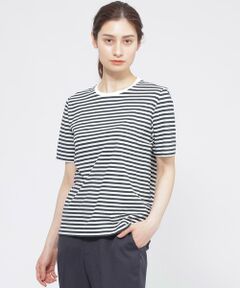 Paul Stuart / ポール・スチュアート カットソー | 【WEB・一部店舗限定/ウォッシャブル】天竺ボーダー　プルオーバー