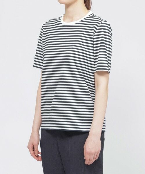 Paul Stuart / ポール・スチュアート カットソー | 【WEB・一部店舗限定/ウォッシャブル】天竺ボーダー　プルオーバー | 詳細3