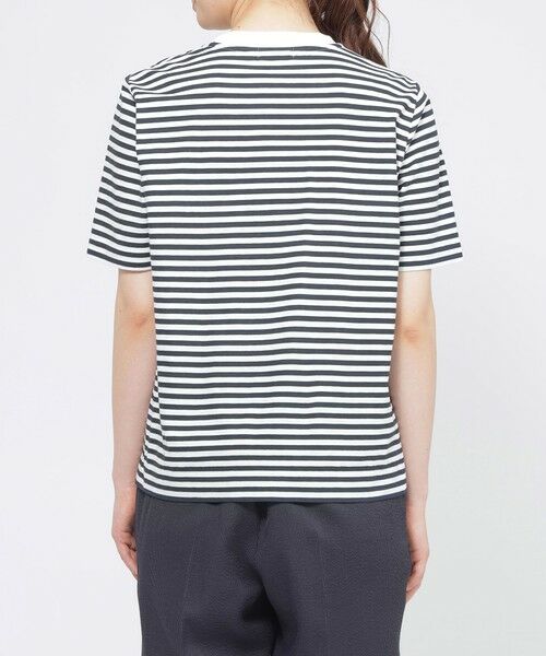Paul Stuart / ポール・スチュアート カットソー | 【WEB・一部店舗限定/ウォッシャブル】天竺ボーダー　プルオーバー | 詳細4