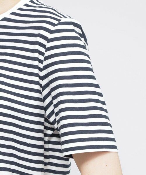 Paul Stuart / ポール・スチュアート カットソー | 【WEB・一部店舗限定/ウォッシャブル】天竺ボーダー　プルオーバー | 詳細5