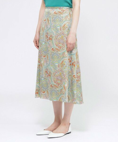 Paul Stuart / ポール・スチュアート スカート | 【ウォッシャブル】サラサペイズリー　スカート | 詳細5
