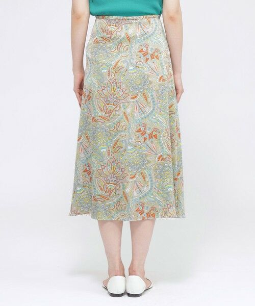Paul Stuart / ポール・スチュアート スカート | 【ウォッシャブル】サラサペイズリー　スカート | 詳細6