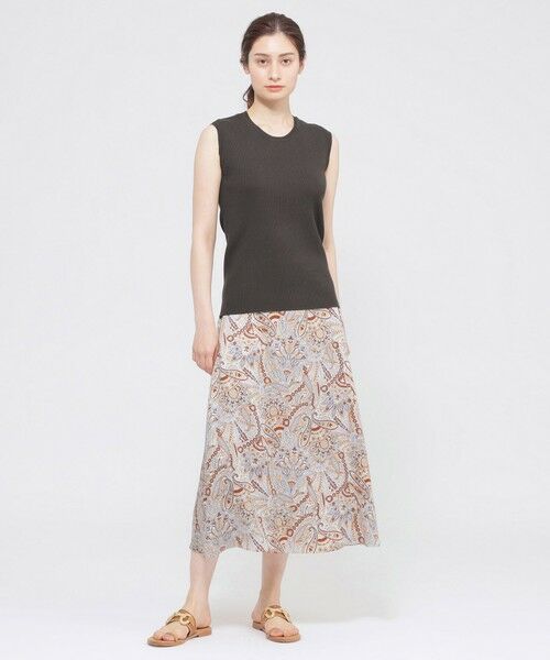 Paul Stuart / ポール・スチュアート スカート | 【ウォッシャブル】サラサペイズリー　スカート | 詳細1