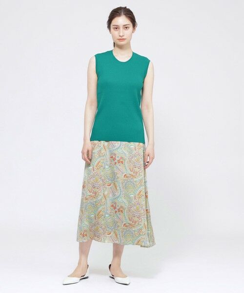 Paul Stuart / ポール・スチュアート スカート | 【ウォッシャブル】サラサペイズリー　スカート | 詳細2