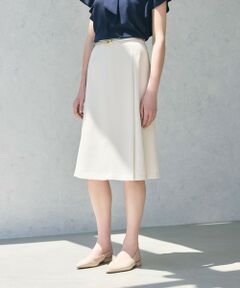 Paul Stuart / ポール・スチュアート スカート | 【ウォッシャブル/接触冷感/UV対策/吸水速乾】2wayストレッチカラミ　スカート
