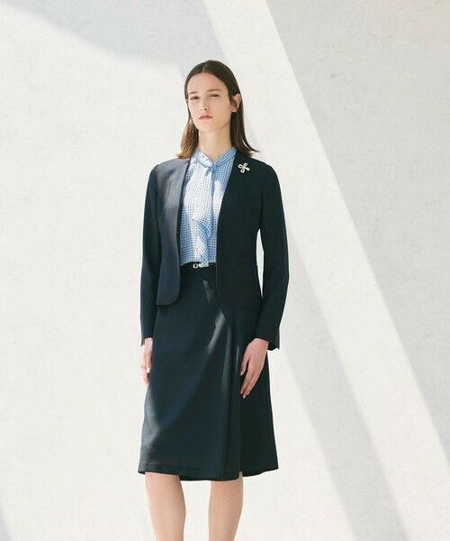 Paul Stuart / ポール・スチュアート スカート | 【ウォッシャブル/接触冷感/UV対策/吸水速乾】2wayストレッチカラミ　スカート | 詳細2