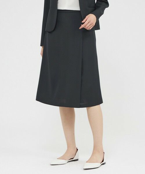 Paul Stuart / ポール・スチュアート スカート | 【ウォッシャブル/接触冷感/UV対策/吸水速乾】2wayストレッチカラミ　スカート | 詳細16