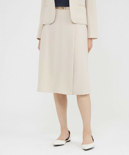 Paul Stuart / ポール・スチュアート スカート | 【ウォッシャブル/接触冷感/UV対策/吸水速乾】2wayストレッチカラミ　スカート | 詳細17