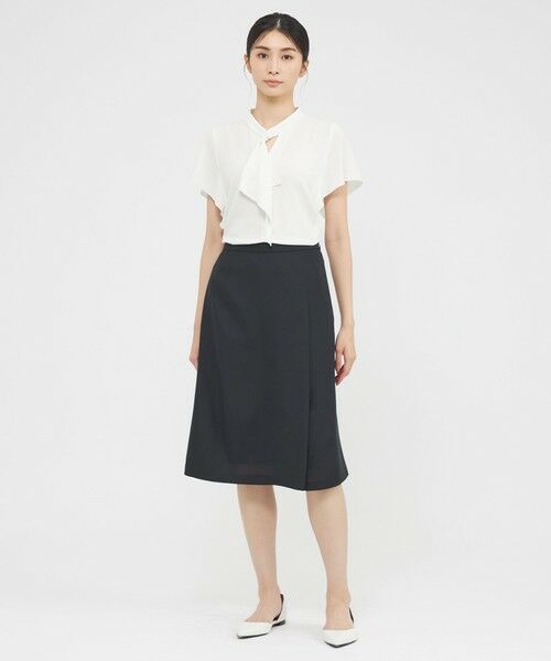 Paul Stuart / ポール・スチュアート スカート | 【ウォッシャブル/接触冷感/UV対策/吸水速乾】2wayストレッチカラミ　スカート | 詳細5