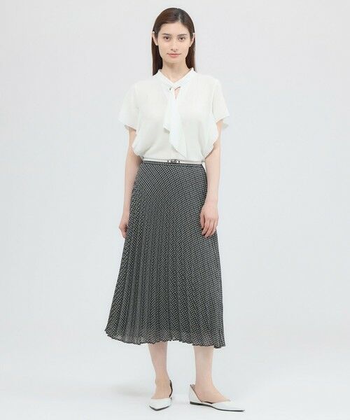 Paul Stuart / ポール・スチュアート スカート | 【ウォッシャブル】格子プリント　スカート | 詳細4