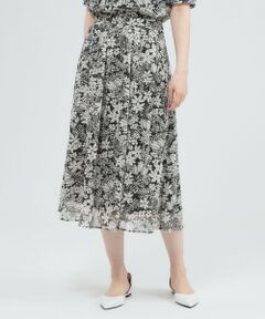Paul Stuart / ポール・スチュアート スカート | 【ウォッシャブル】ブラッシュフラワー　スカート