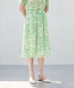 Paul Stuart / ポール・スチュアート スカート | 【ウォッシャブル】ブラッシュフラワー　スカート