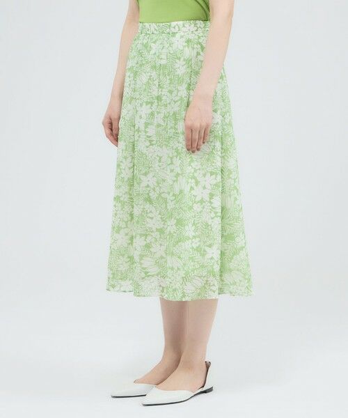 Paul Stuart / ポール・スチュアート スカート | 【ウォッシャブル】ブラッシュフラワー　スカート | 詳細5