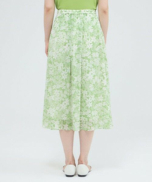 Paul Stuart / ポール・スチュアート スカート | 【ウォッシャブル】ブラッシュフラワー　スカート | 詳細6