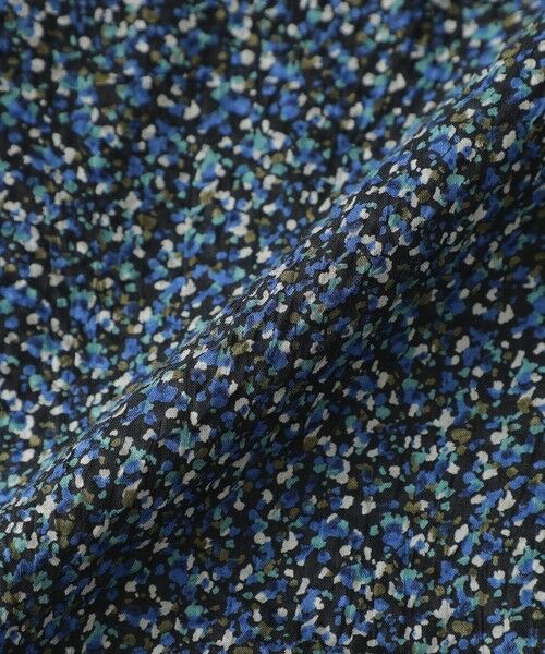 Paul Stuart / ポール・スチュアート シャツ・ブラウス | ミニフラワープリント ミラクルウェーブ半袖シャツ | 詳細11