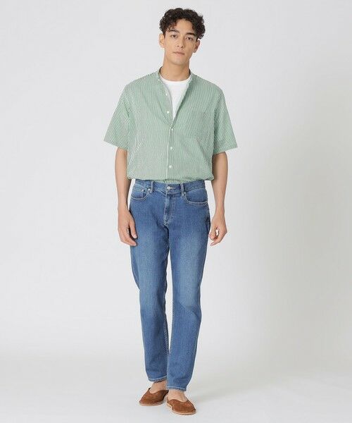 Paul Stuart / ポール・スチュアート シャツ・ブラウス | ロンストプリント　ミラクルウェーブ半袖シャツ | 詳細4