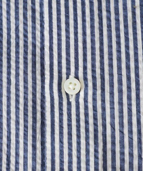 Paul Stuart / ポール・スチュアート シャツ・ブラウス | ロンストプリント　ミラクルウェーブ半袖シャツ | 詳細12