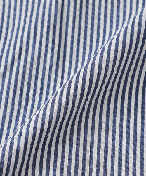 Paul Stuart / ポール・スチュアート シャツ・ブラウス | ロンストプリント　ミラクルウェーブ半袖シャツ | 詳細14