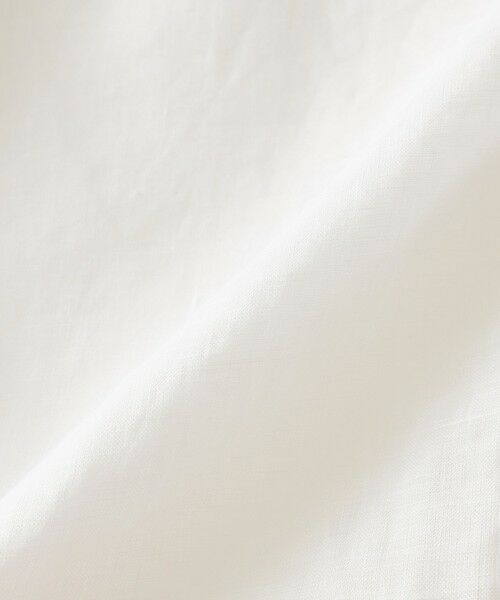 Paul Stuart / ポール・スチュアート シャツ・ブラウス | 先染めフレンチリネンシャンブレー半袖シャツ | 詳細13