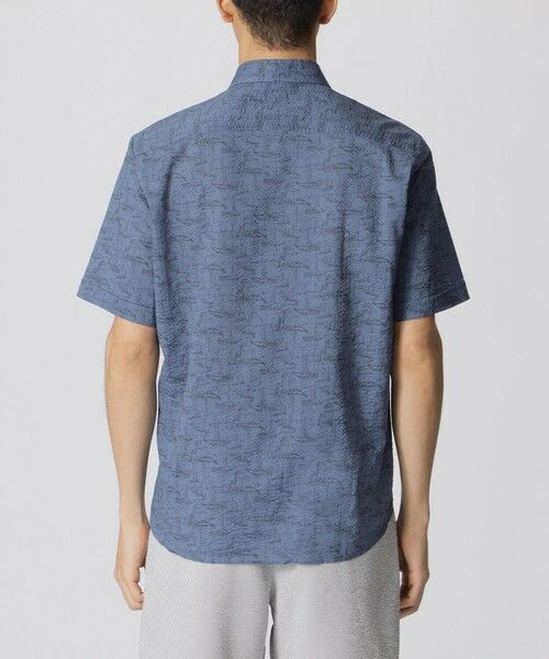 Paul Stuart / ポール・スチュアート シャツ・ブラウス | ヨットデッサンプリント 半袖シャツ | 詳細5