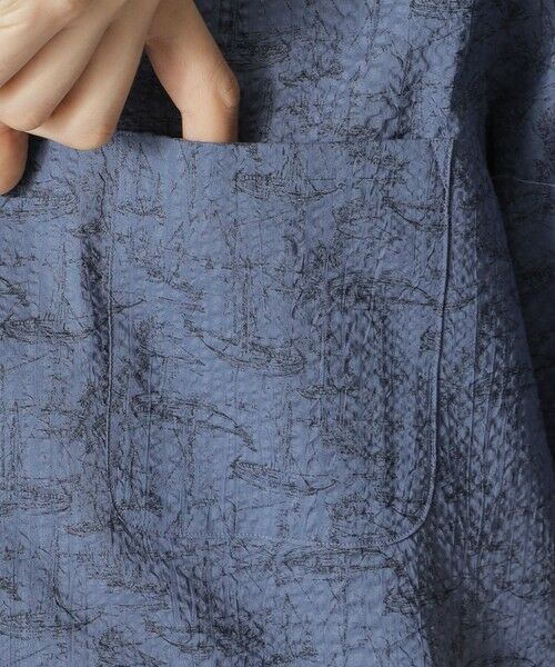 Paul Stuart / ポール・スチュアート シャツ・ブラウス | ヨットデッサンプリント 半袖シャツ | 詳細6