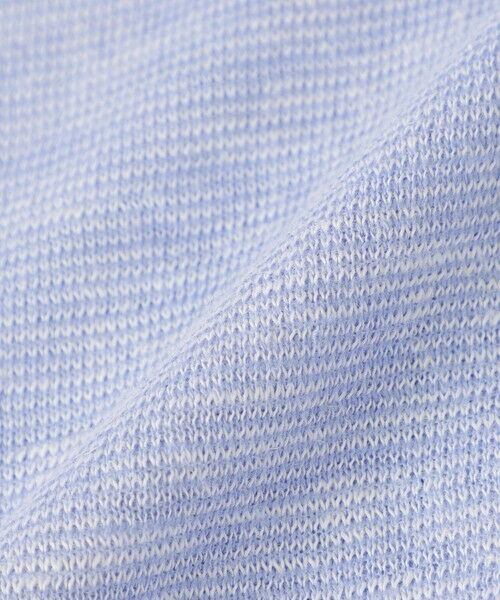 Paul Stuart / ポール・スチュアート ニット・セーター | リネンオープンニットポロカーディガン | 詳細9