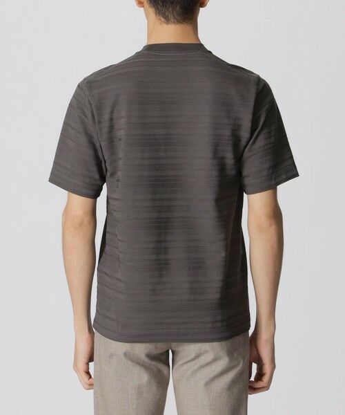 Paul Stuart / ポール・スチュアート カットソー | リンクスシャドーボーダーTシャツ（半袖） | 詳細5