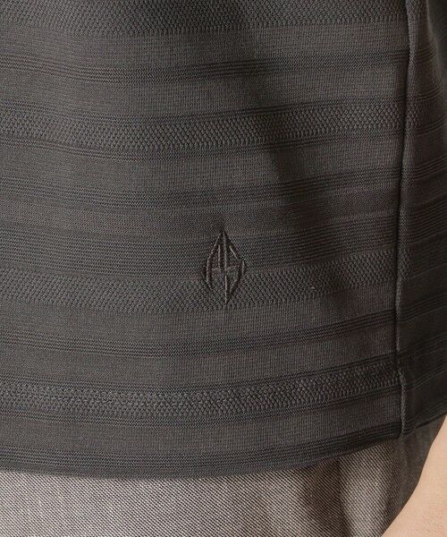 Paul Stuart / ポール・スチュアート カットソー | リンクスシャドーボーダーTシャツ（半袖） | 詳細7