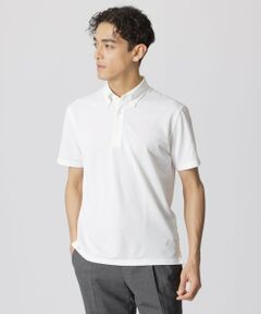Paul Stuart / ポール・スチュアート カットソー | 【クールビズ/防シワ/吸水速乾】パリネ鹿の子ポロシャツ