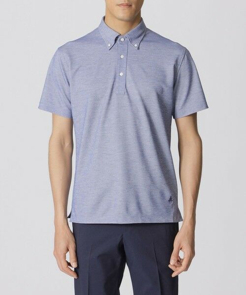 Paul Stuart / ポール・スチュアート カットソー | 【クールビズ/防シワ/吸水速乾】パリネ鹿の子ポロシャツ | 詳細5
