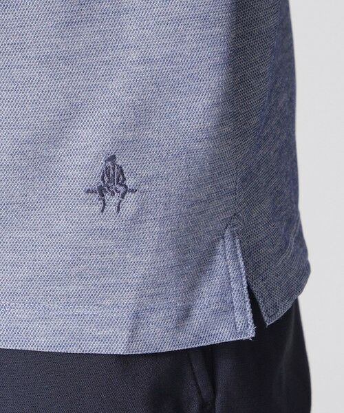 Paul Stuart / ポール・スチュアート カットソー | 【クールビズ/防シワ/吸水速乾】パリネ鹿の子ポロシャツ | 詳細9