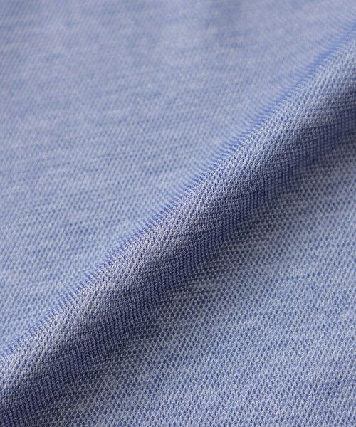 Paul Stuart / ポール・スチュアート カットソー | 【クールビズ/防シワ/吸水速乾】パリネ鹿の子ポロシャツ | 詳細13