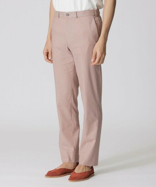 Paul Stuart / ポール・スチュアート パンツ | リネンブレンド　シャークスキンイージーパンツ | 詳細5
