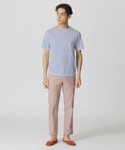 Paul Stuart / ポール・スチュアート パンツ | リネンブレンド　シャークスキンイージーパンツ | 詳細1