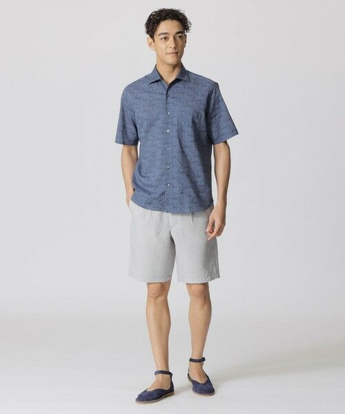 Paul Stuart / ポール・スチュアート パンツ | 中空フロータブルサッカー　ショートパンツ | 詳細1