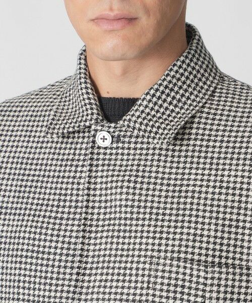 Paul Stuart / ポール・スチュアート ブルゾン | 【数量限定】「COLLECTION LINE」千鳥柄チョアジャケット | 詳細5