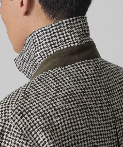 Paul Stuart / ポール・スチュアート ブルゾン | 【数量限定】「COLLECTION LINE」千鳥柄チョアジャケット | 詳細6