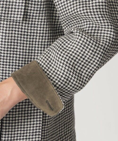 Paul Stuart / ポール・スチュアート ブルゾン | 【数量限定】「COLLECTION LINE」千鳥柄チョアジャケット | 詳細8