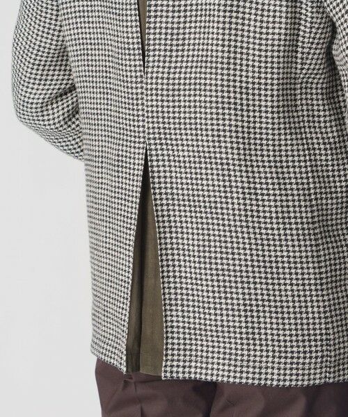 Paul Stuart / ポール・スチュアート ブルゾン | 【数量限定】「COLLECTION LINE」千鳥柄チョアジャケット | 詳細10