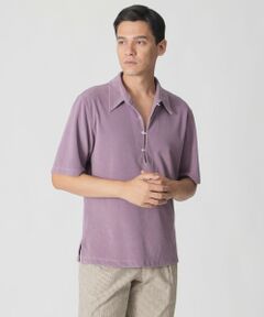 Paul Stuart / ポール・スチュアート シャツ・ブラウス | 【COLLECTION LINE】スキッパープルオーバーパイルシャツ