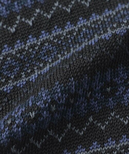 Paul Stuart / ポール・スチュアート ニット・セーター | 【数量限定】フェアアイル柄ニットベスト | 詳細8