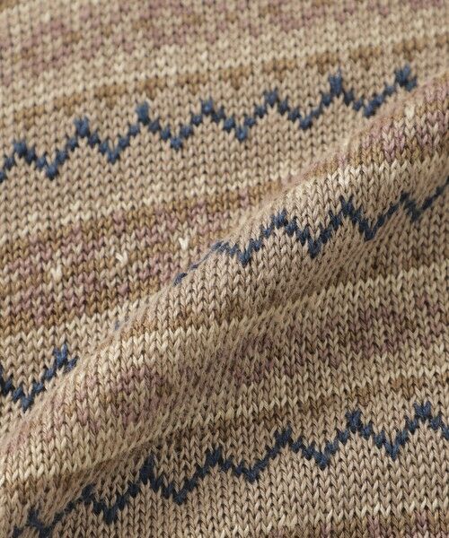 Paul Stuart / ポール・スチュアート ニット・セーター | 【数量限定】フェアアイル柄ニットベスト | 詳細9