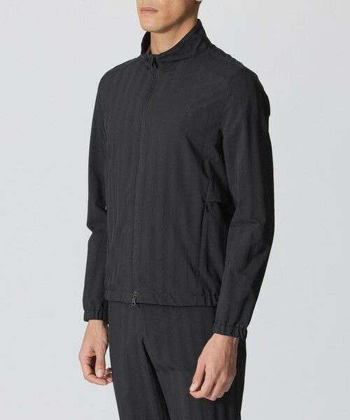 Paul Stuart / ポール・スチュアート ブルゾン | 【GOLF】シャドウストライプ　フルジップブルゾン | 詳細4