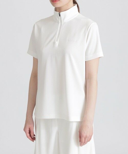 Paul Stuart / ポール・スチュアート カットソー | 【GOLF】メッシュハーフジップ半袖Ｔシャツ | 詳細6