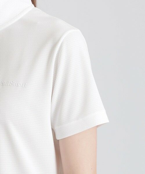 Paul Stuart / ポール・スチュアート カットソー | 【GOLF】メッシュハーフジップ半袖Ｔシャツ | 詳細8