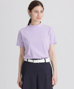 Paul Stuart / ポール・スチュアート カットソー | 【GOLF】半袖モックネックＴシャツ