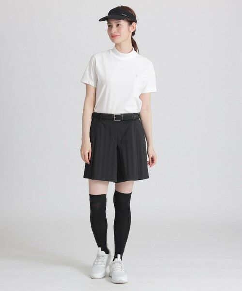 Paul Stuart / ポール・スチュアート カットソー | 【GOLF】半袖モックネックＴシャツ | 詳細1