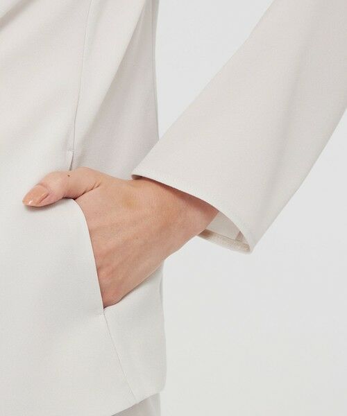 Paul Stuart / ポール・スチュアート その他アウター | 【ウォッシャブル】ライトジョーゼット　ジャケット | 詳細7